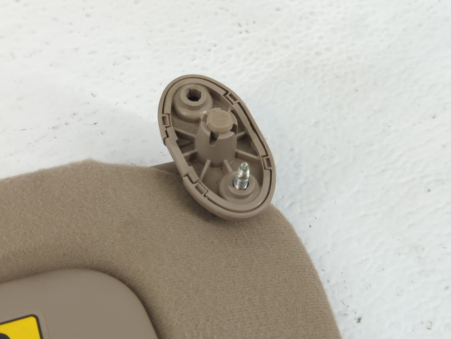 2001 Honda Civic Sun Visor Shade Replacement Passenger Right Mirror Fits OEM Used Auto Parts - Oemusedautoparts1.com