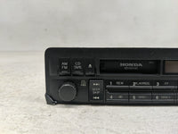 2001-2002 Honda Civic Radio AM FM Cd Player Receiver Replacement P/N:ANF22066187 Fits Fits 2001 2002 OEM Used Auto Parts - O