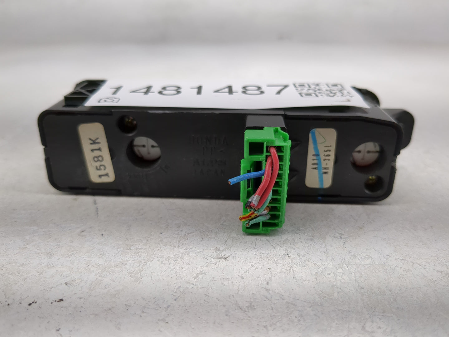2001-2005 Honda Civic Climate Control Module Temperature AC/Heater Replacement P/N:A010 NH-365L 1581K Fits OEM Used Auto Par