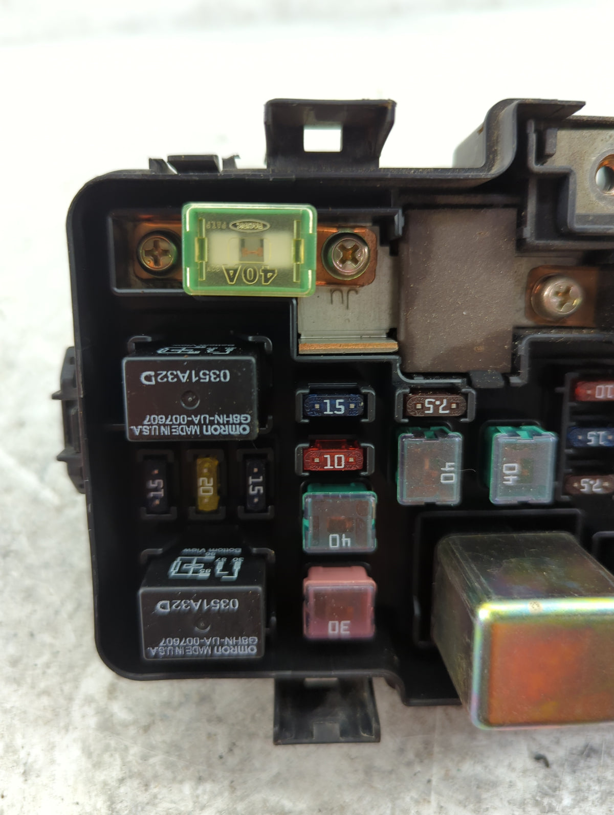 2001 Honda Civic Fusebox Fuse Box Panel Relay Module P/N:S5A-A0 Fits OEM Used Auto Parts - Oemusedautoparts1.com