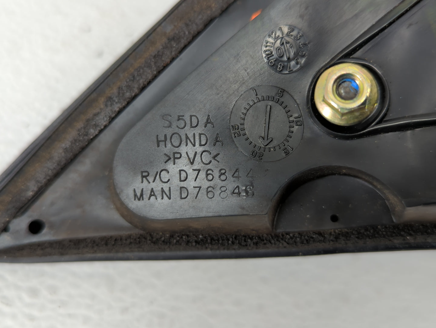 2001-2005 Honda Civic Side Mirror Replacement Passenger Right View Door Mirror P/N:D76844 Fits Fits 2001 2002 2003 2004 2005