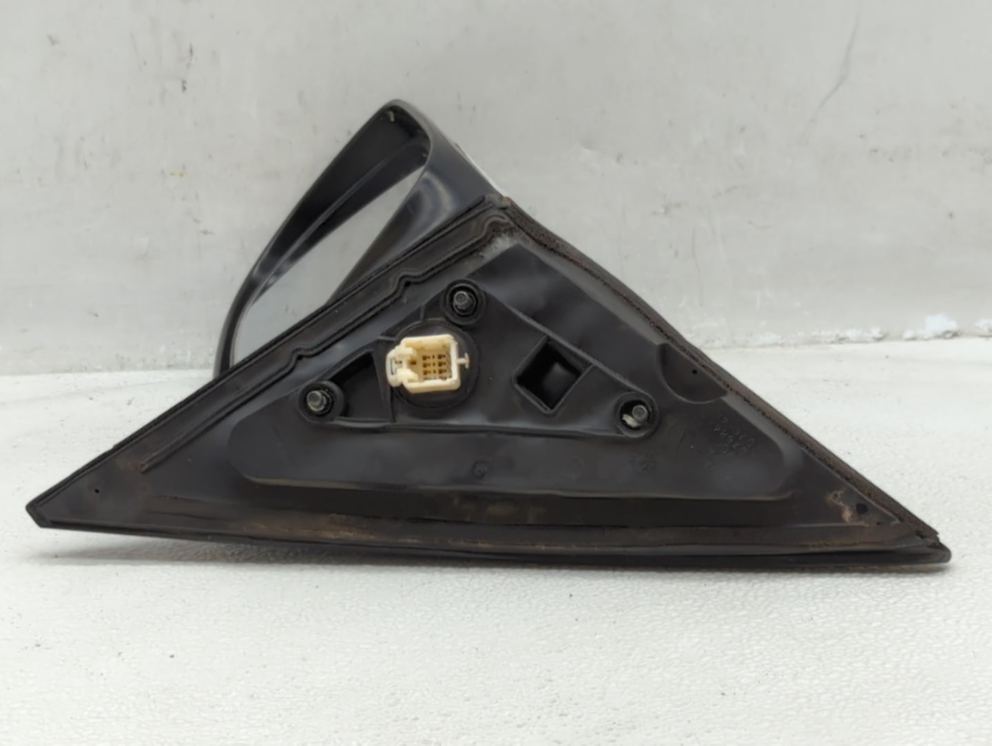 2001-2005 Honda Civic Passenger Right Side View Manual Door Mirror Black - Oemusedautoparts1.com