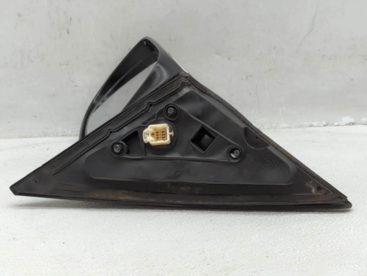 2001-2005 Honda Civic Passenger Right Side View Manual Door Mirror Black - Oemusedautoparts1.com