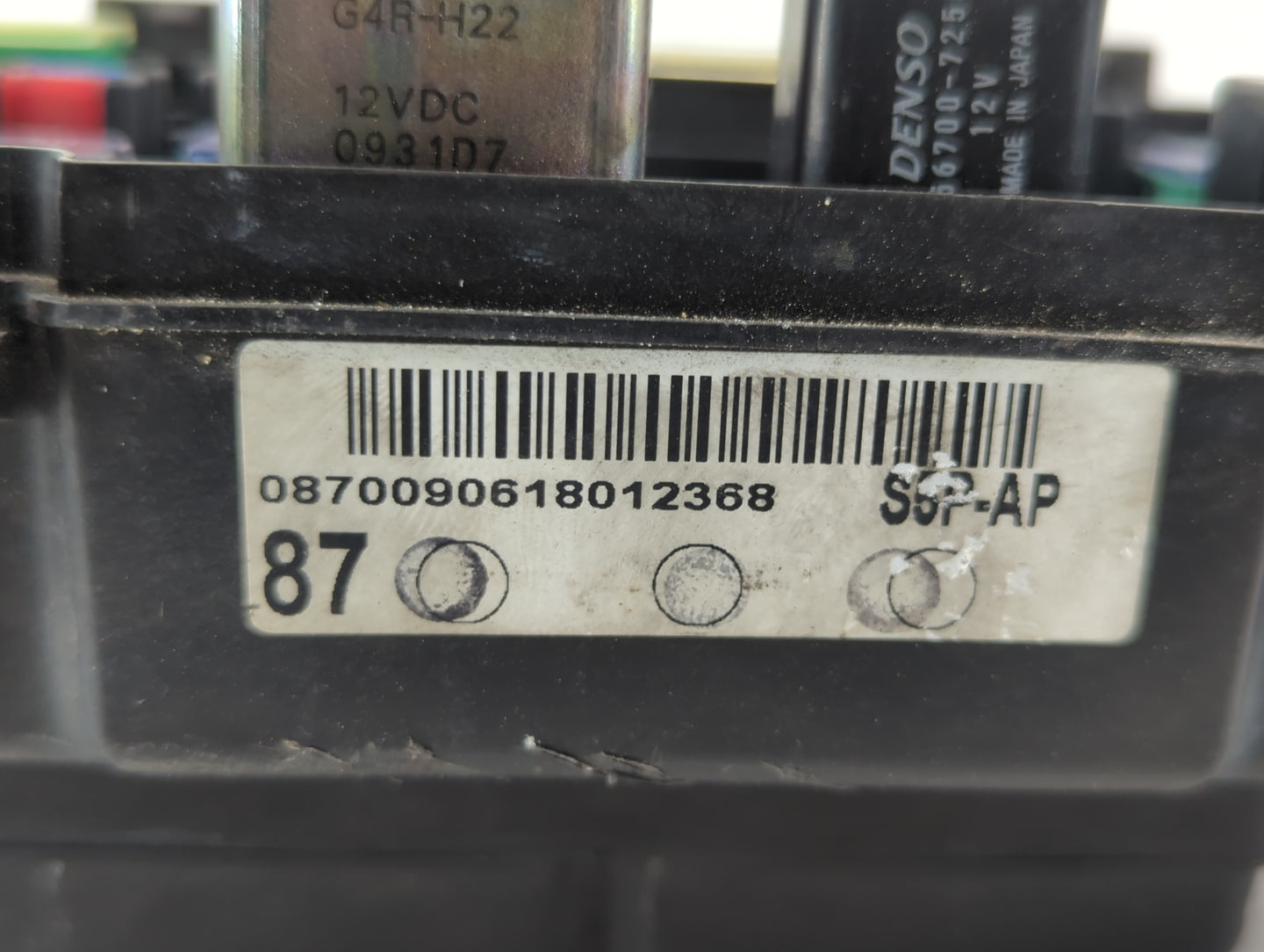 2001-2005 Honda Civic Fusebox Fuse Box Panel Relay Module P/N:0870090618012368 Fits Fits 2001 2002 2003 2004 2005 OEM Used A