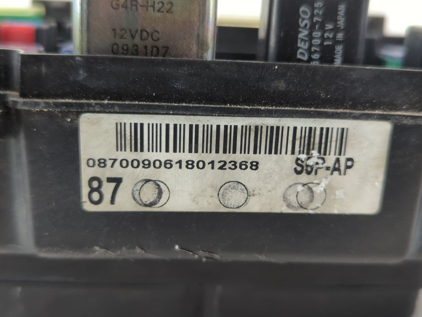2001-2005 Honda Civic Fusebox Fuse Box Panel Relay Module P/N:0870090618012368 Fits Fits 2001 2002 2003 2004 2005 OEM Used A