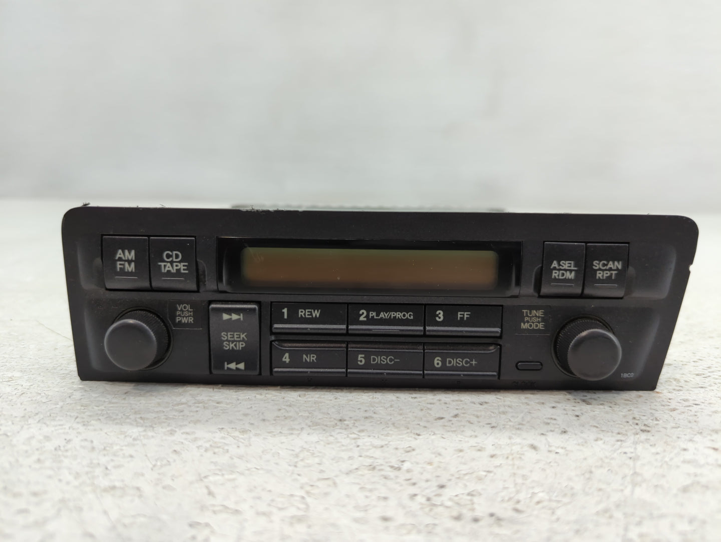 2001 Honda Civic Radio AM FM Cd Player Receiver Replacement P/N:CR-LH5060X 39100-S5A-A010 Fits OEM Used Auto Parts - Oemused
