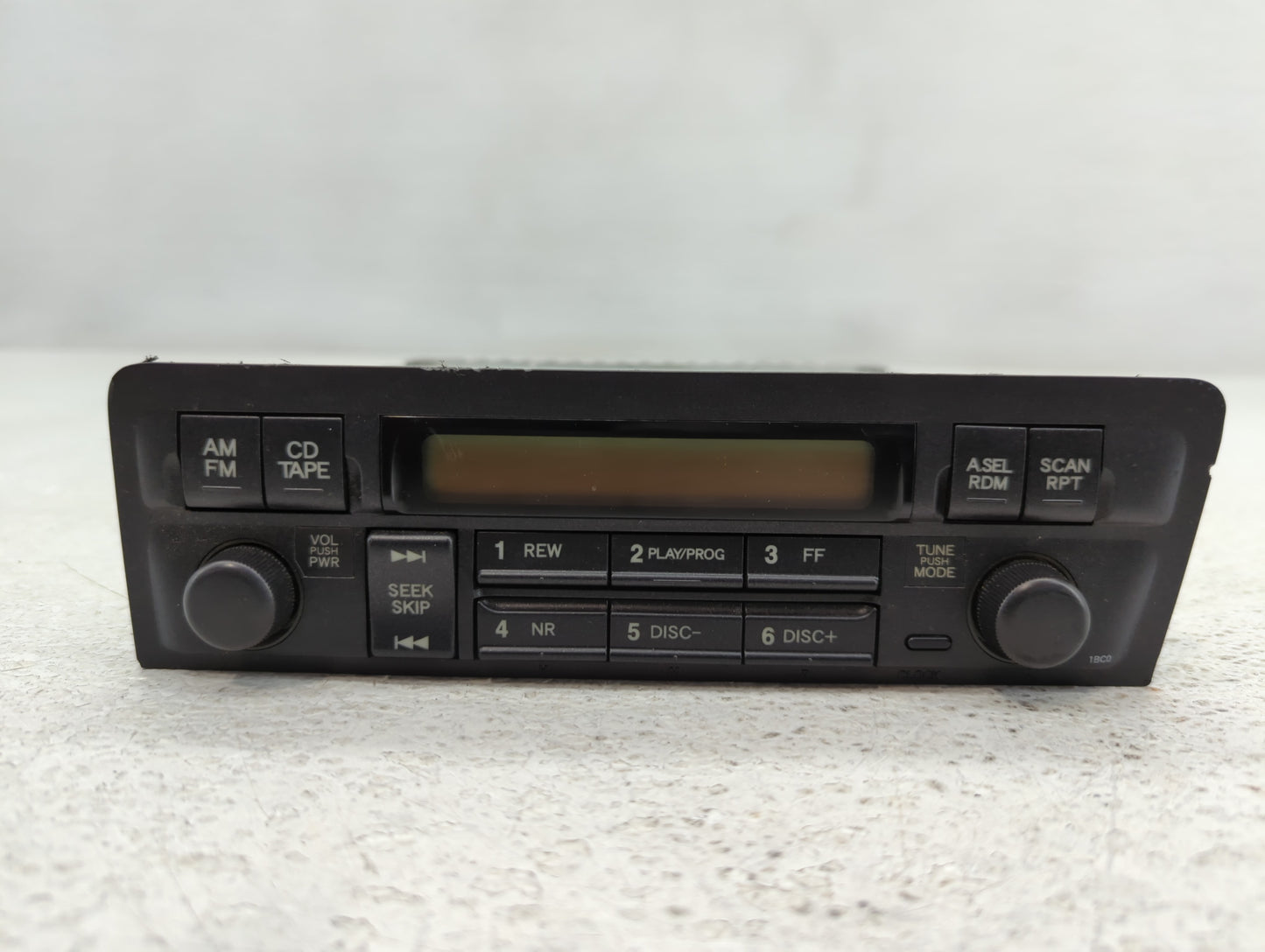 2001 Honda Civic Radio AM FM Cd Player Receiver Replacement P/N:CR-LH5060X 39100-S5A-A010 Fits OEM Used Auto Parts - Oemused