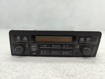 2001 Honda Civic Radio AM FM Cd Player Receiver Replacement P/N:CR-LH5060X 39100-S5A-A010 Fits OEM Used Auto Parts - Oemused