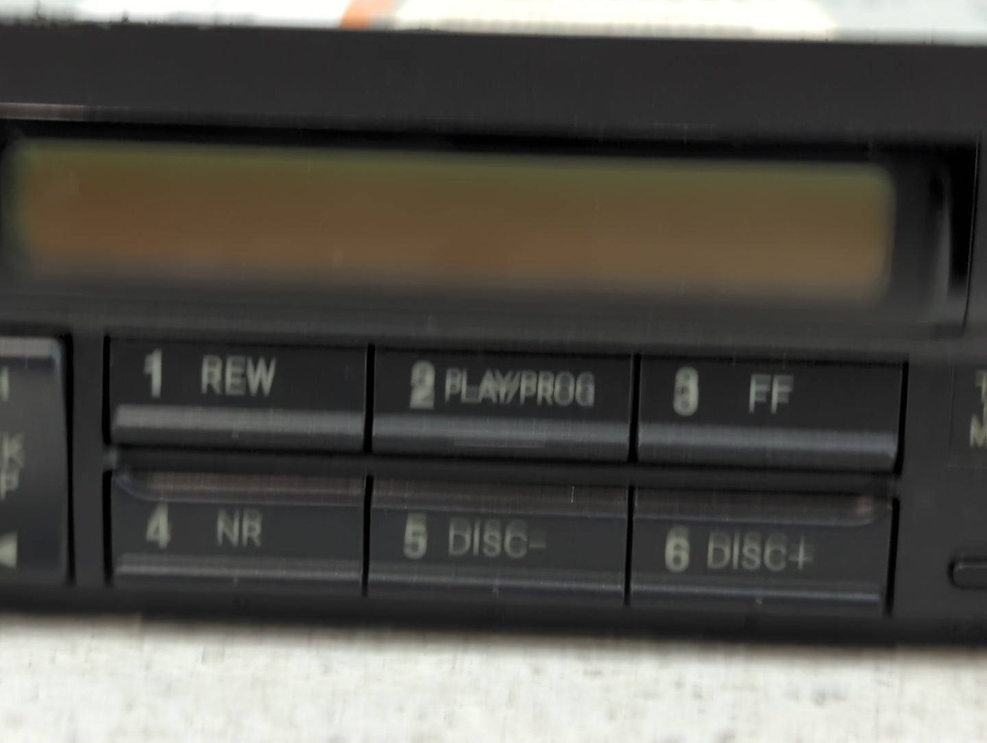 2001 Honda Civic Radio AM FM Cd Player Receiver Replacement P/N:CR-LH5060X 39100-S5A-A010 Fits OEM Used Auto Parts - Oemused