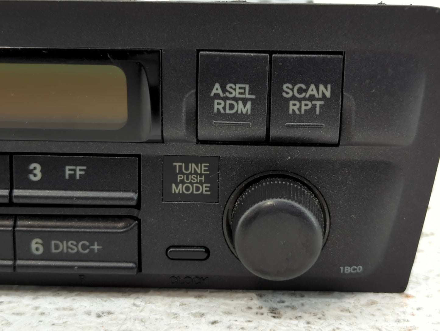 2001 Honda Civic Radio AM FM Cd Player Receiver Replacement P/N:CR-LH5060X 39100-S5A-A010 Fits OEM Used Auto Parts - Oemused