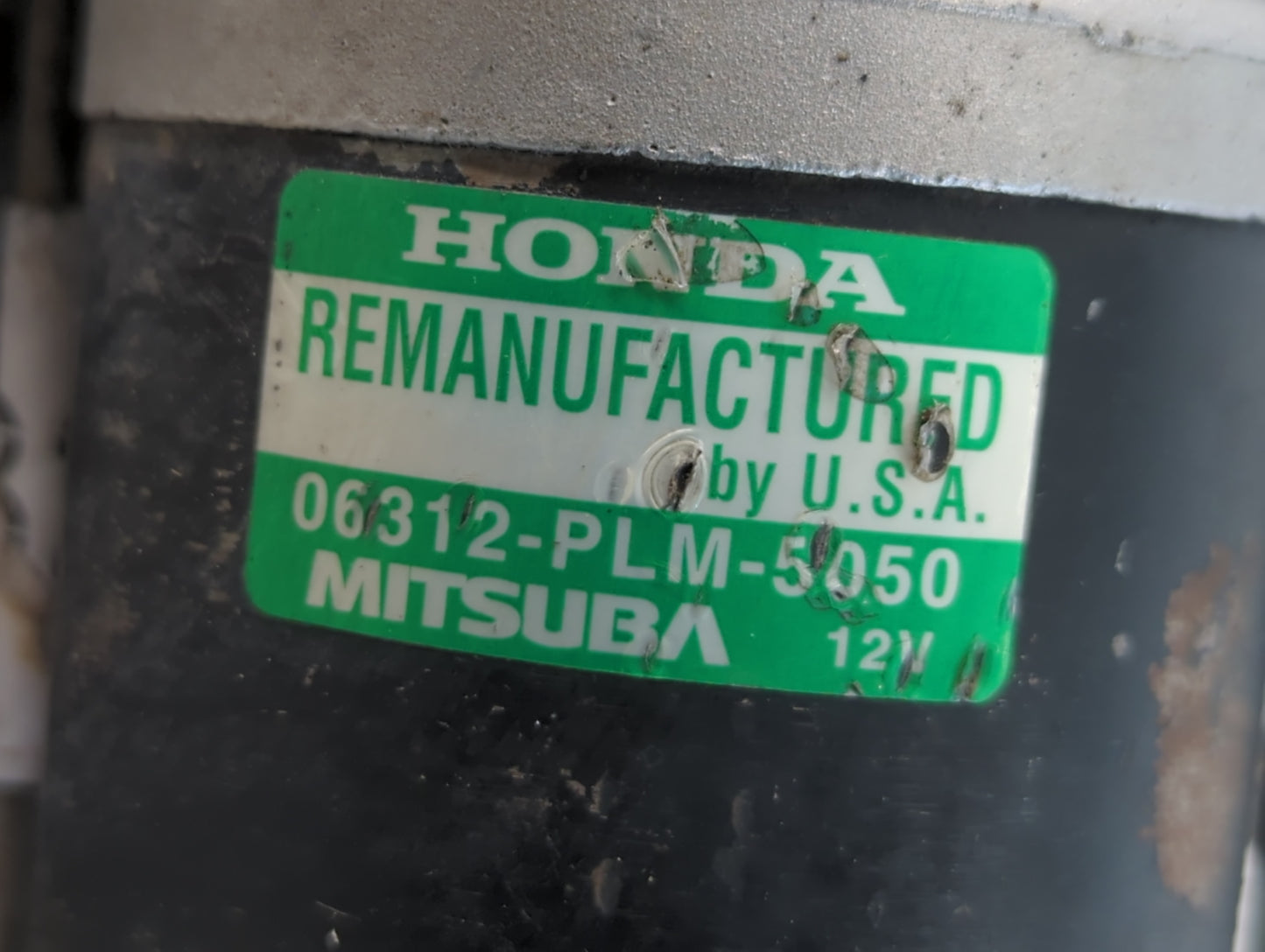 2001-2005 Honda Civic Car Starter Motor Solenoid OEM P/N:06312-PLM-5050 Fits Fits 2001 2002 2003 2004 2005 OEM Used Auto Par