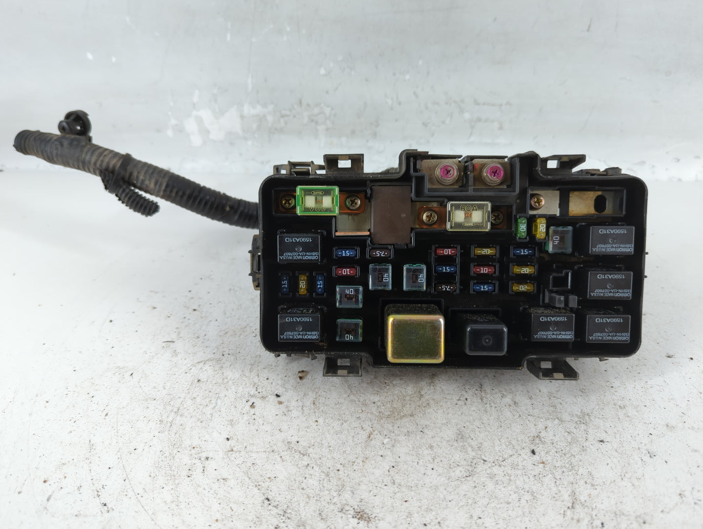 2001-2005 Honda Civic Fusebox Fuse Box Panel Relay Module P/N:S5P-P3 Fits Fits 2001 2002 2003 2004 2005 OEM Used Auto Parts 