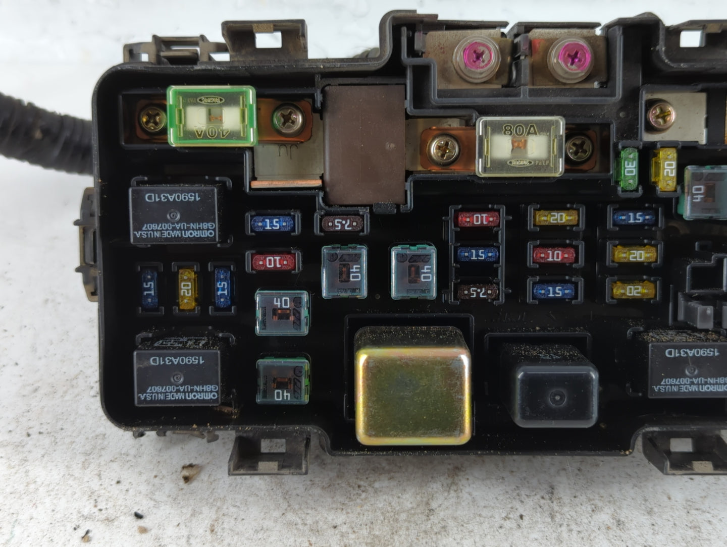 2001-2005 Honda Civic Fusebox Fuse Box Panel Relay Module P/N:S5P-P3 Fits Fits 2001 2002 2003 2004 2005 OEM Used Auto Parts 