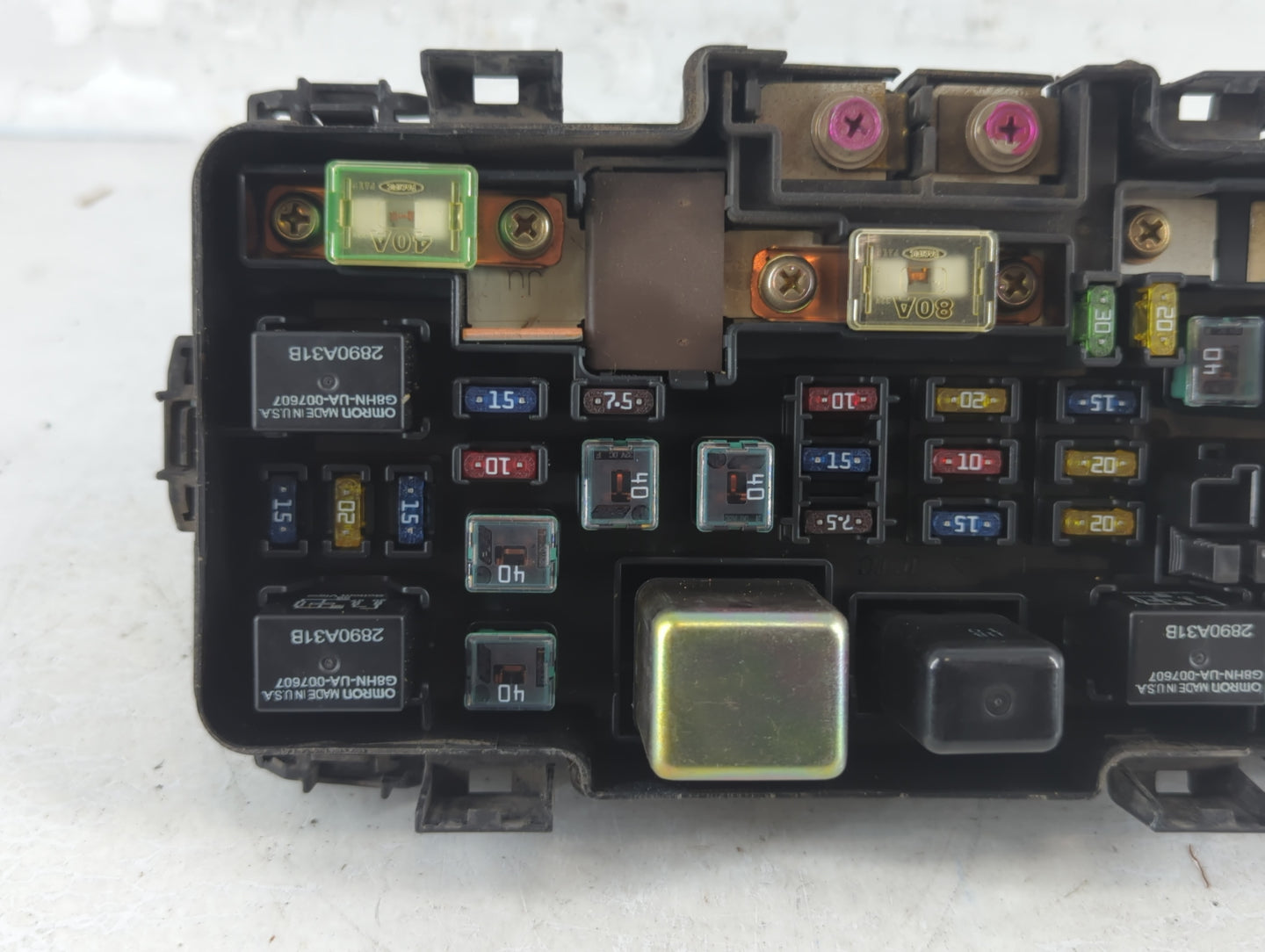 2001-2005 Honda Civic Fusebox Fuse Box Panel Relay Module P/N:S5P-A0 Fits Fits 2001 2002 2003 2004 2005 OEM Used Auto Parts 