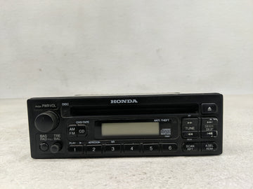 1999-2001 Honda Cr-V Radio AM FM Cd Player Receiver Replacement P/N:39100-S10-A500 Fits Fits 1999 2000 2001 OEM Used Auto Pa