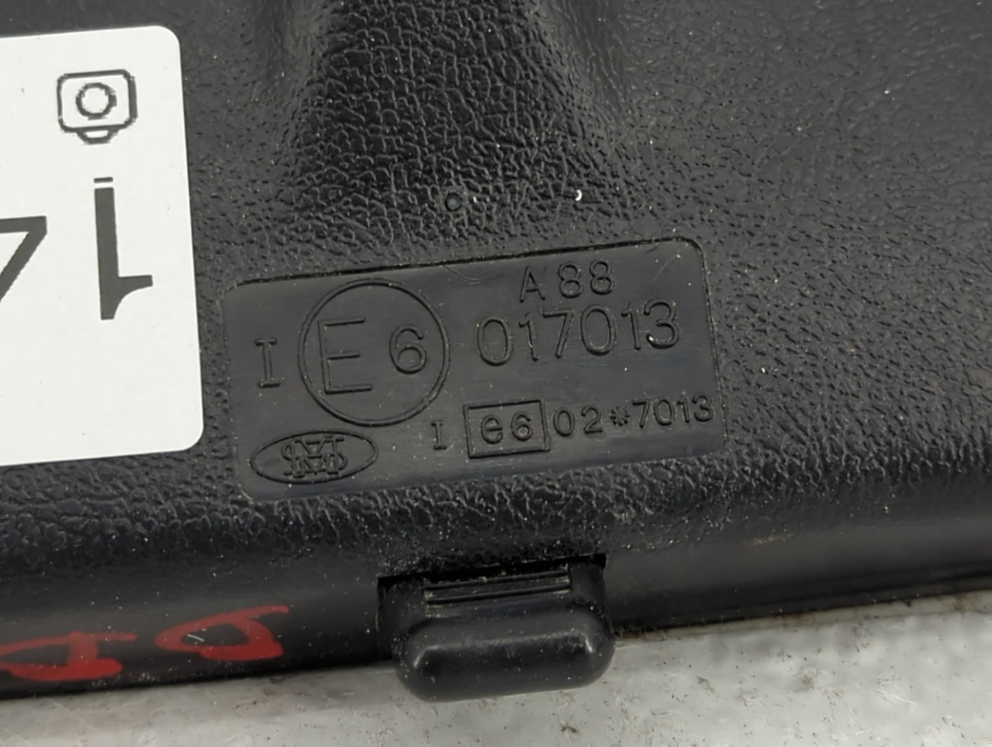 2001 Honda Cr-V Interior Rear View Mirror Replacement OEM Fits OEM Used Auto Parts - Oemusedautoparts1.com