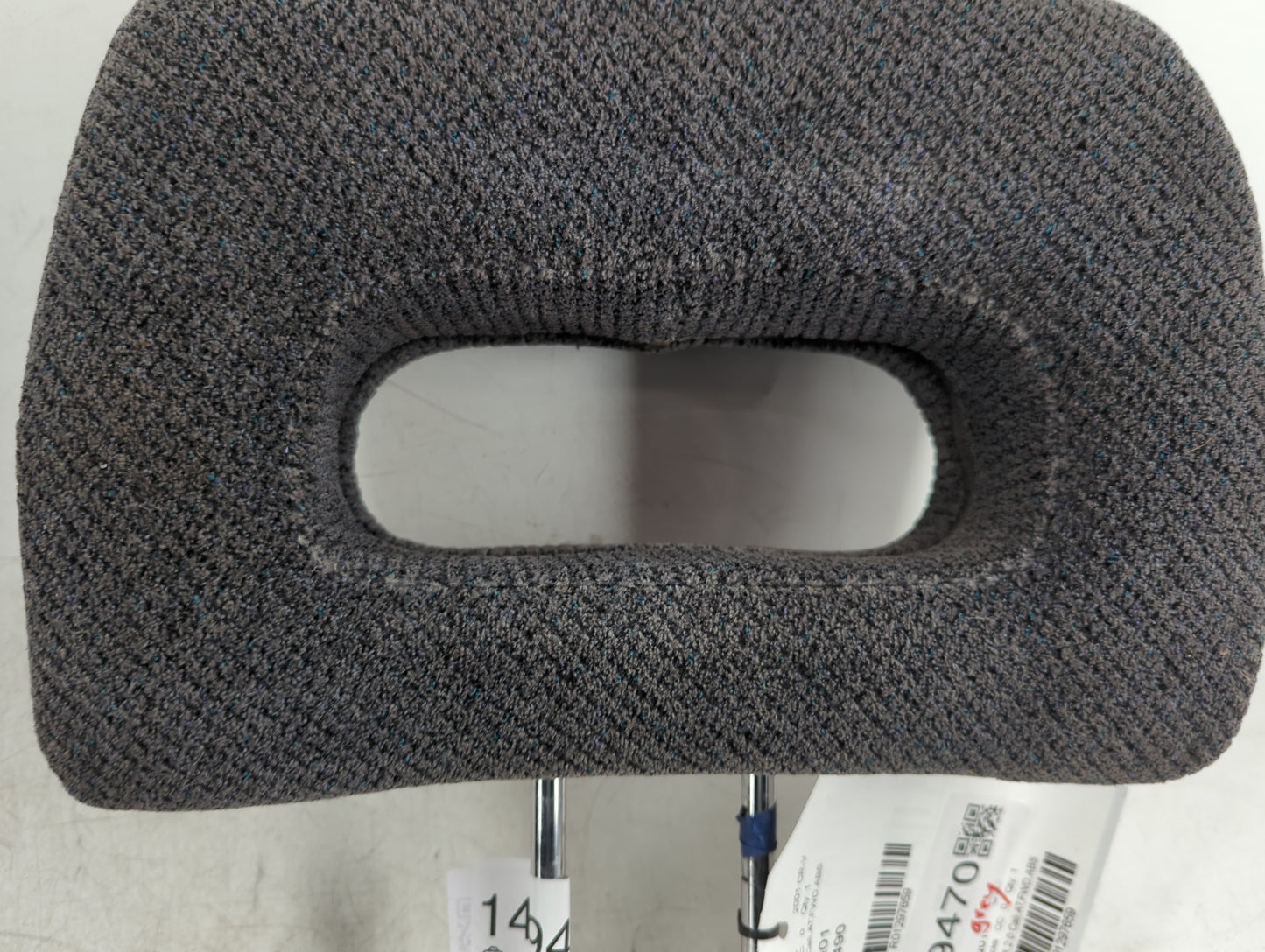 1998-2001 Honda Cr-v Headrest Head Rest Front Driver Seat Dark Grey - Oemusedautoparts1.com