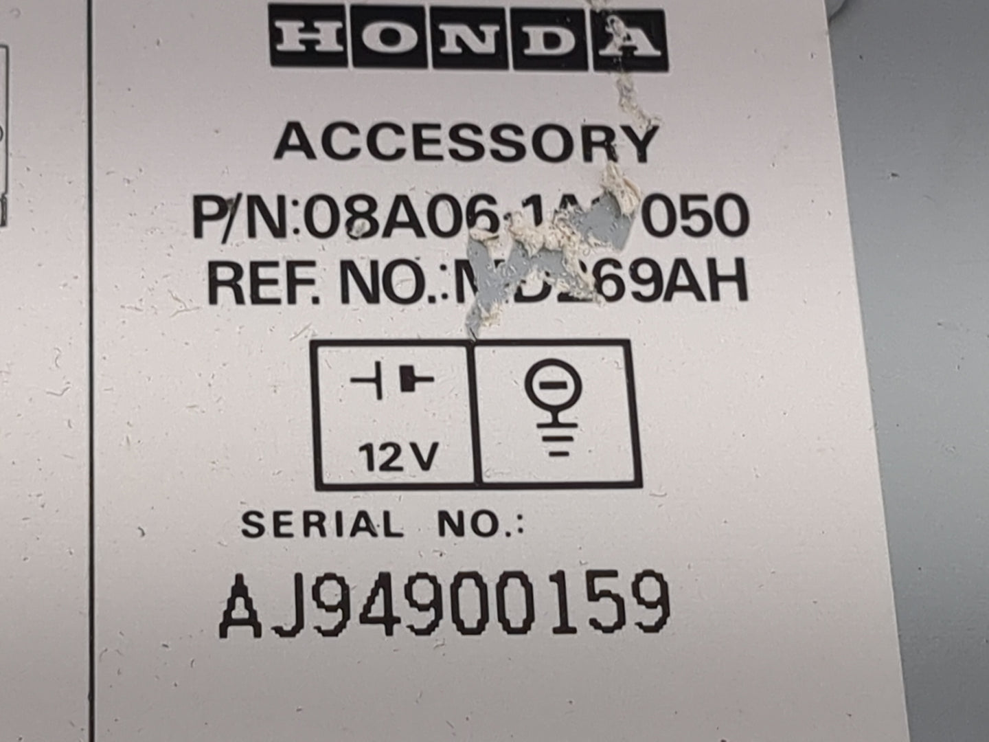 2000-2001 Honda Cr-v Radio Cd Changer 08a06-1a0-050|md269ah|aj94900159 - Oemusedautoparts1.com