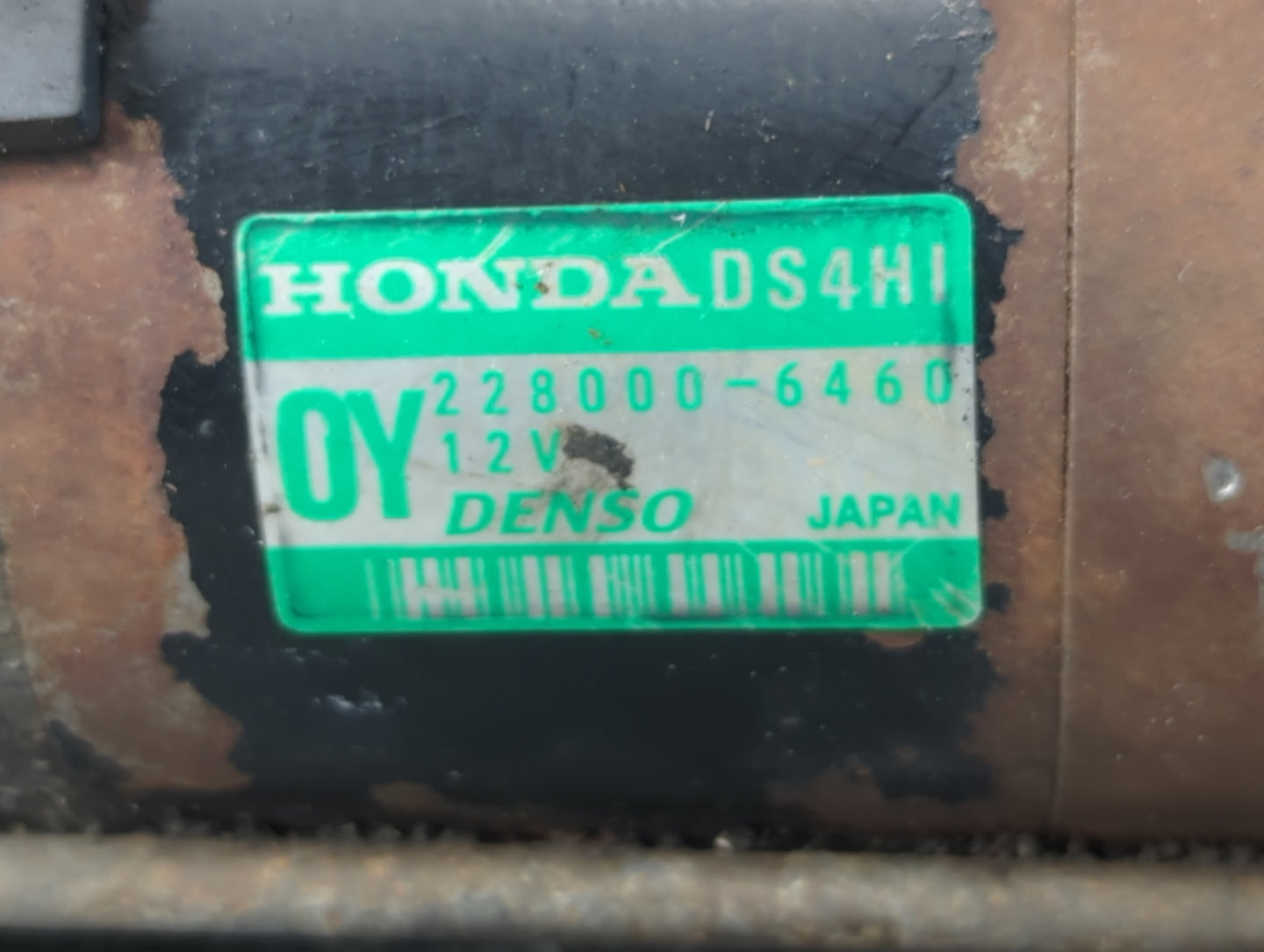 1997-2001 Honda Cr-V Car Starter Motor Solenoid OEM P/N:228000-6460 Fits Fits 1997 1998 1999 2000 2001 OEM Used Auto Parts -