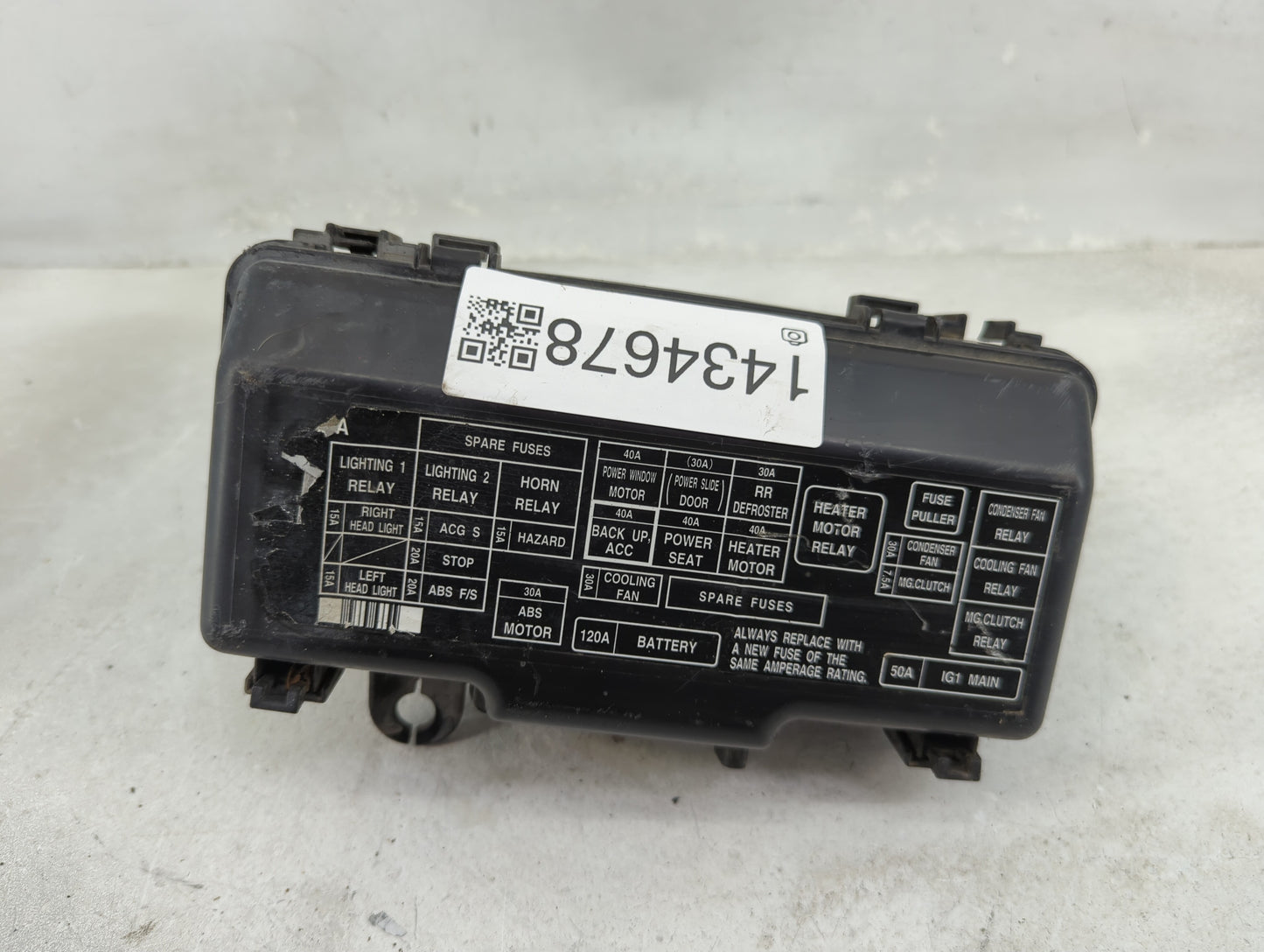 1999-2004 Honda Odyssey Fusebox Fuse Box Panel Relay Module P/N:S0X-A1 Fits Fits 1999 2000 2001 2002 2003 2004 OEM Used Auto