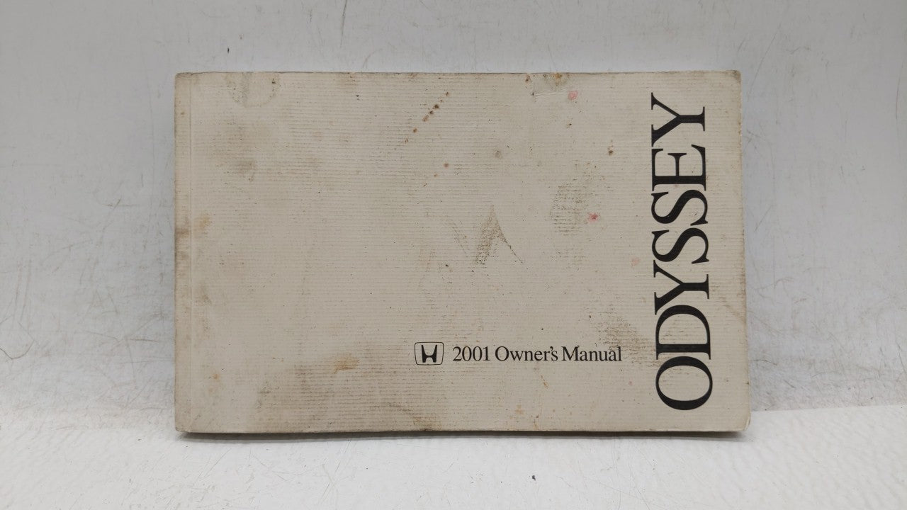 2001 Honda Odyssey Owners Manual Book Guide OEM Used Auto Parts - Oemusedautoparts1.com