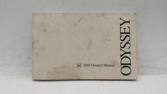 2001 Honda Odyssey Owners Manual Book Guide OEM Used Auto Parts - Oemusedautoparts1.com