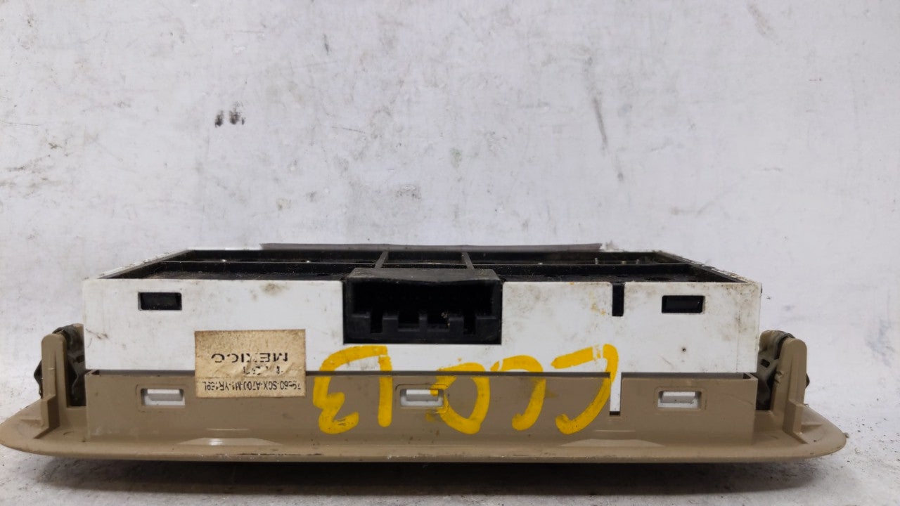 1999-2004 Honda Odyssey Climate Control Module Temperature AC/Heater Replacement Fits Fits 1999 2000 2001 2002 2003 2004 OEM