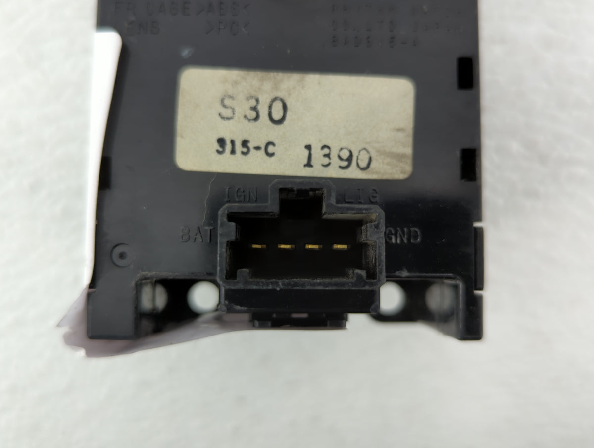 201 Honda Prelude CLOCK - Oemusedautoparts1.com