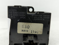 201 Honda Prelude CLOCK - Oemusedautoparts1.com