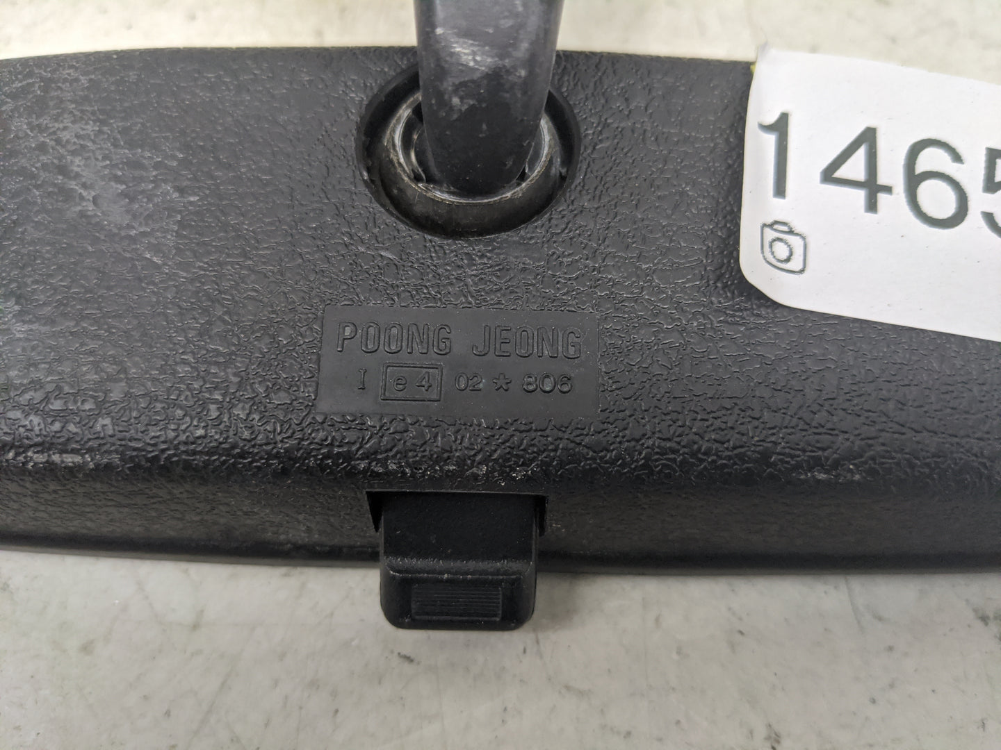 2001 Hyundai Accent Interior Rear View Mirror Replacement OEM Fits OEM Used Auto Parts - Oemusedautoparts1.com