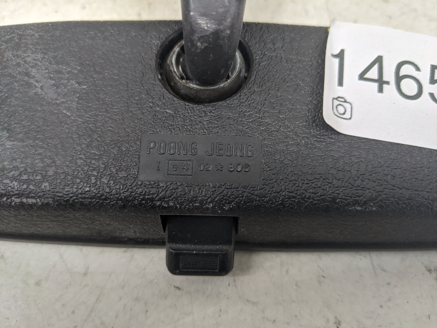 2001 Hyundai Accent Interior Rear View Mirror Replacement OEM Fits OEM Used Auto Parts - Oemusedautoparts1.com