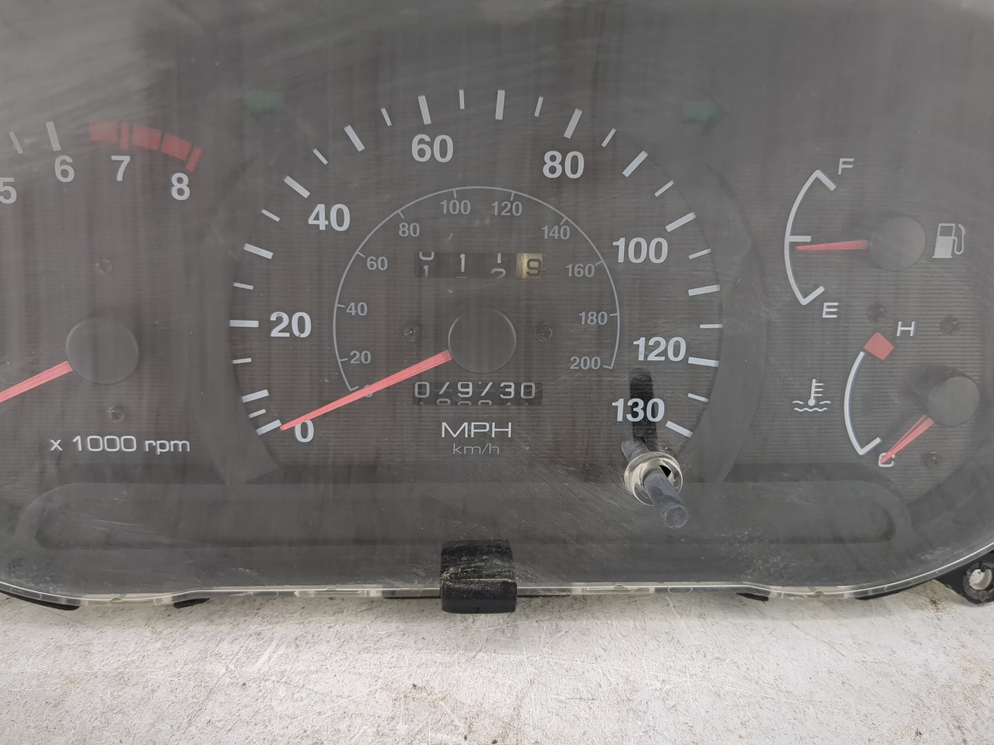 2001 Hyundai Accent Instrument Cluster Speedometer Gauges P/N:A300DKSC02 Miles: Fits OEM Used Auto Parts - Oemusedautoparts1