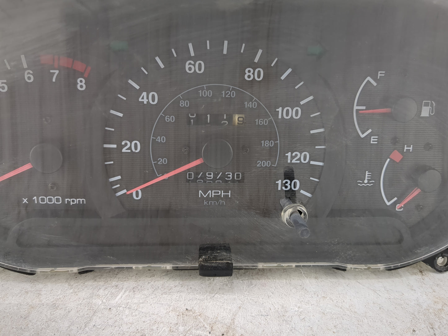 2001 Hyundai Accent Instrument Cluster Speedometer Gauges P/N:A300DKSC02 Miles: Fits OEM Used Auto Parts - Oemusedautoparts1