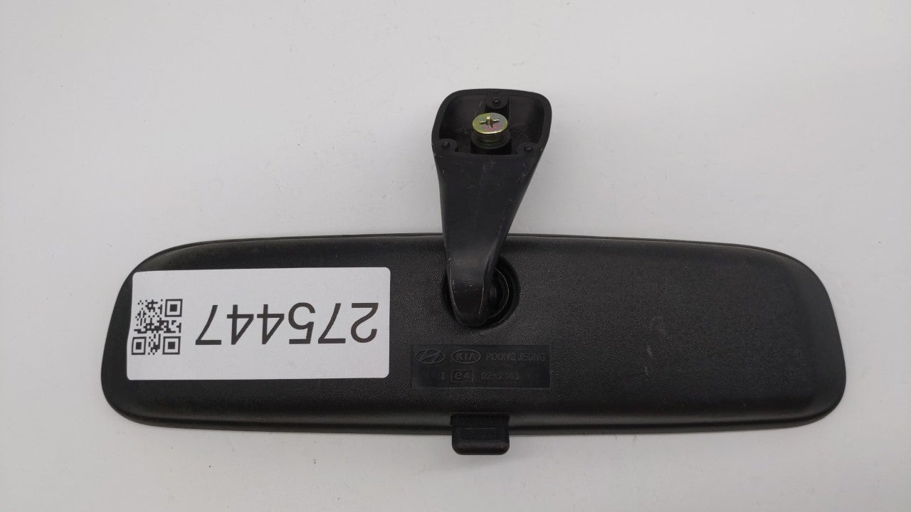 2001-2006 Hyundai Santa Fe Interior Rear View Mirror Replacement OEM P/N:022143 E4022143 Fits OEM Used Auto Parts - Oemuseda