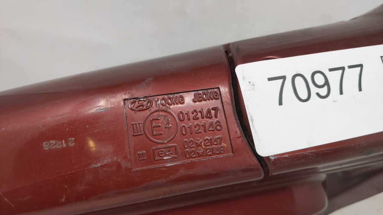 2001-2004 Hyundai Santa Fe Side Mirror Replacement Passenger Right View Door Mirror Fits Fits 2001 2002 2003 2004 OEM Used A