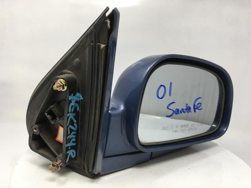 2001 Hyundai Santa Fe Side Mirror Replacement Passenger Right View Door Mirror P/N:BLUE Fits OEM Used Auto Parts - Oemusedau