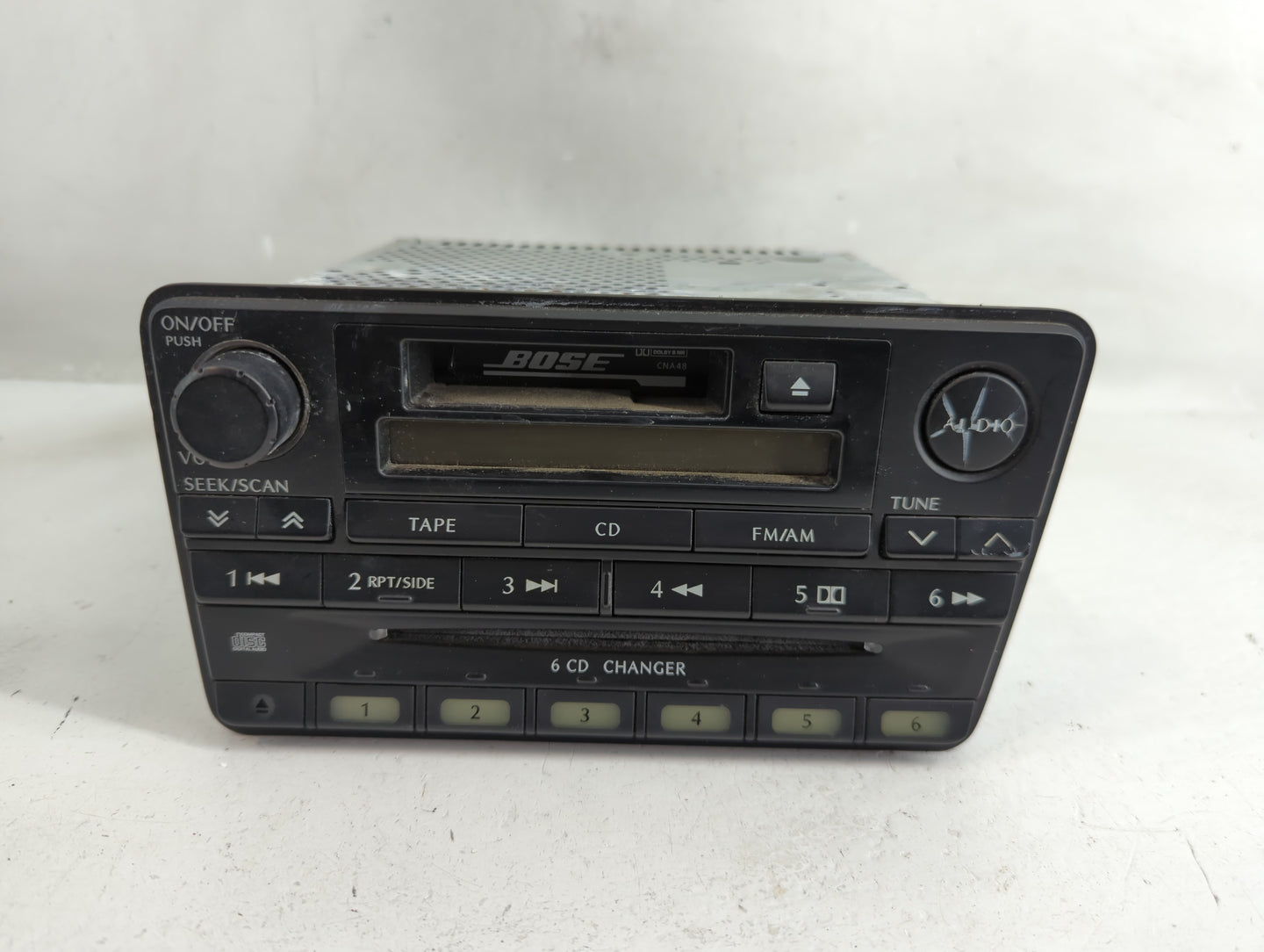 2000-2001 Infiniti Qx4 Radio AM FM Cd Player Receiver Replacement Fits Fits 2000 2001 OEM Used Auto Parts - Oemusedautoparts