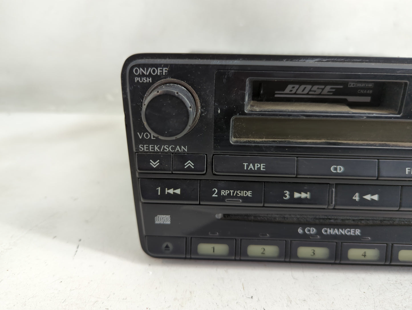 2000-2001 Infiniti Qx4 Radio AM FM Cd Player Receiver Replacement Fits Fits 2000 2001 OEM Used Auto Parts - Oemusedautoparts