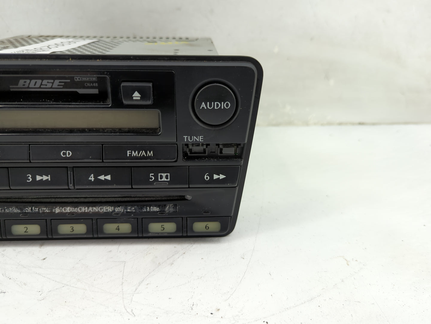 2001 Infiniti Qx4 Radio AM FM Cd Player Receiver Replacement P/N:PN-2344N Fits OEM Used Auto Parts - Oemusedautoparts1.com