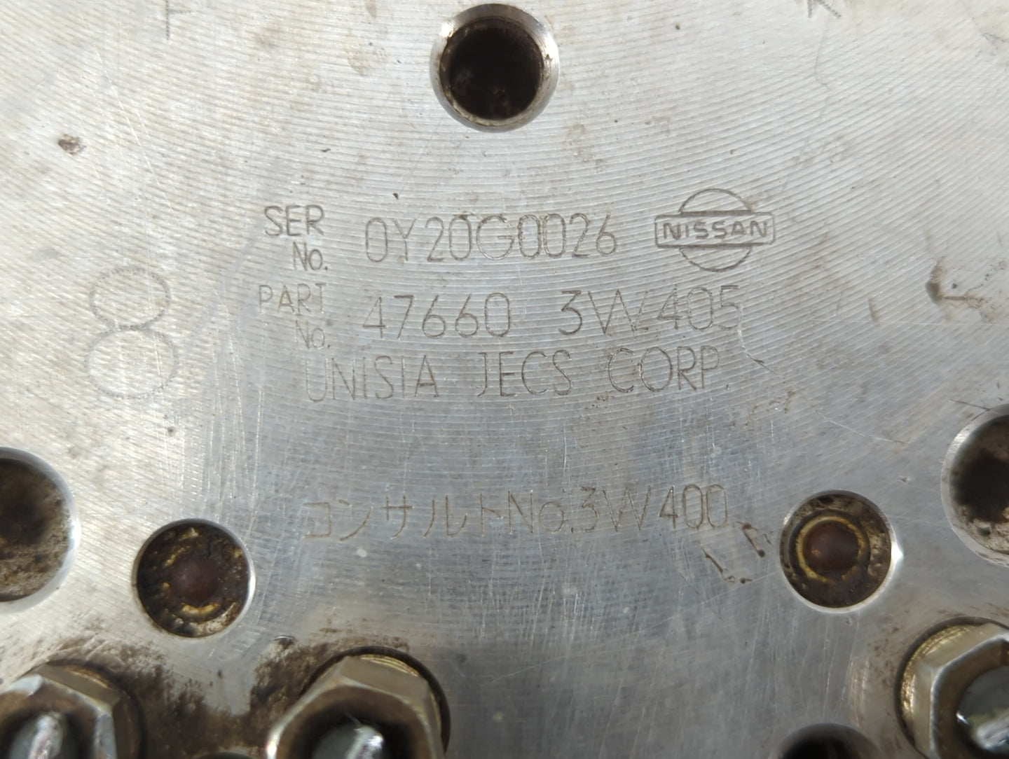 2001 Infiniti Qx4 ABS Pump Control Module Replacement P/N:47660- 3W405 Fits Fits 2000 OEM Used Auto Parts - Oemusedautoparts