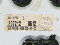 2000-2002 Isuzu Rodeo Instrument Cluster Speedometer Gauges P/N:1S-0038-009-M0-C0 897212 8612 Fits Fits 2000 2001 2002 OEM U