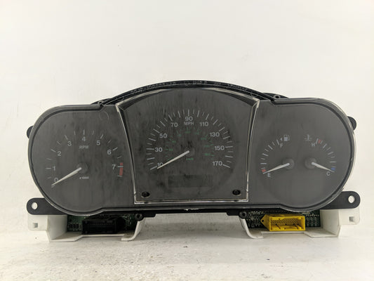2001-2002 Jaguar Xj8 Instrument Cluster Speedometer Gauges Fits Fits 2001 2002 OEM Used Auto Parts - Oemusedautoparts1.com