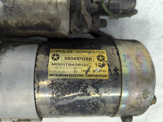 1999-2002 Jeep Grand Cherokee Car Starter Motor Solenoid OEM P/N:56041012AB Fits Fits 1999 2000 2001 2002 OEM Used Auto Parts