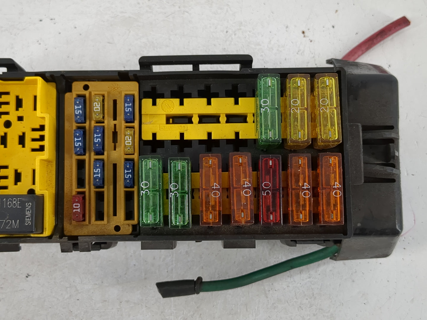 2000-2004 Jeep Grand Cherokee Fusebox Fuse Box Panel Relay Module P/N:56038363AC Fits Fits 2000 2001 2002 2003 2004 OEM Used