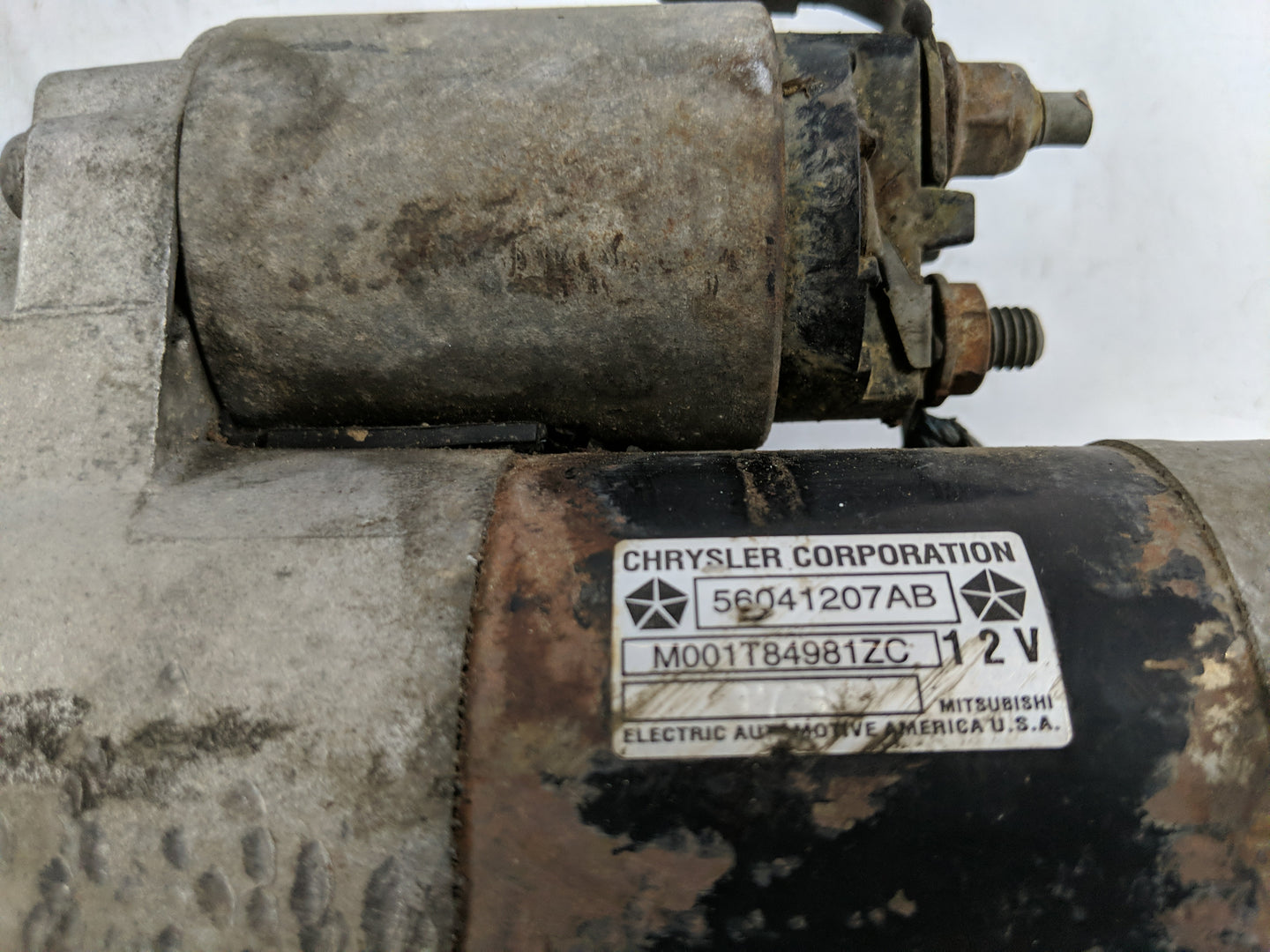 1999-2002 Jeep Grand Cherokee Car Starter Motor Solenoid OEM P/N:M001T84981ZC 56041207AB Fits Fits 1999 2000 2001 2002 OEM U