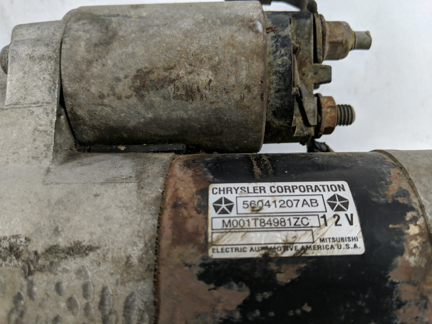 1999-2002 Jeep Grand Cherokee Car Starter Motor Solenoid OEM P/N:M001T84981ZC 56041207AB Fits Fits 1999 2000 2001 2002 OEM U