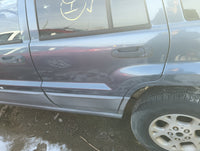 1999-2001 Jeep Grand Cherokee Driver Rear Door Oem - Oemusedautoparts1.com