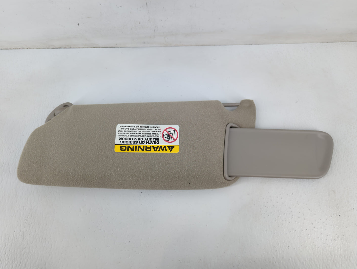 2001 Jeep Grand Cherokee Sun Visor Shade Replacement Passenger Right Mirror Fits OEM Used Auto Parts - Oemusedautoparts1.com