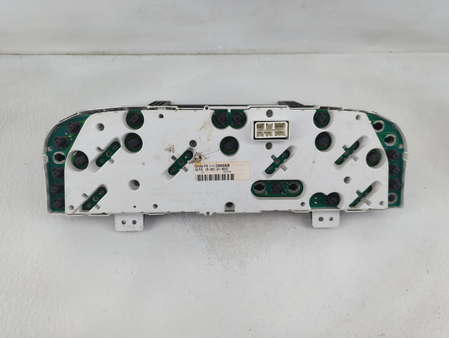 2001 Jeep Grand Cherokee Instrument Cluster Speedometer Gauges P/N:56042900AB Fits OEM Used Auto Parts - Oemusedautoparts1.c