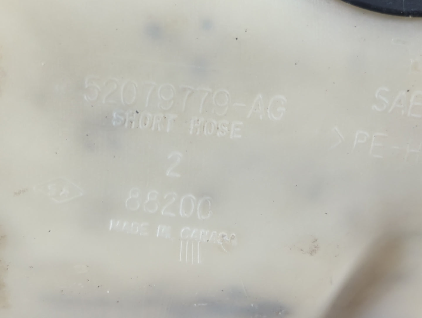 2000 Jeep Grand Cherokee Radiator Coolant Overflow Expansion Tank Bottle 800881 - Oemusedautoparts1.com
